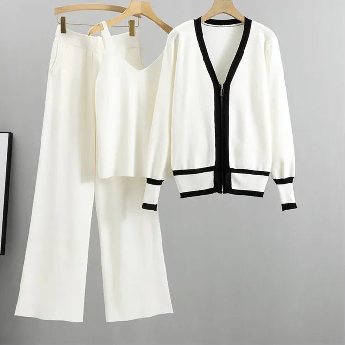 Cardigan Décontracté Femme avec Pantalon 1