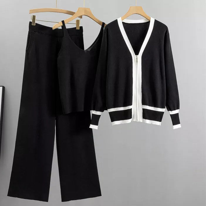 Cardigan Décontracté Femme avec Pantalon 2