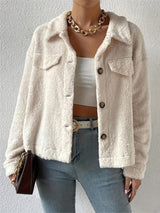 Gilet Femme à Col Structuré Boutonnée Cardigan