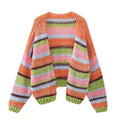 Gilet Femme Encolure V Mi-Long Pulls et gilets