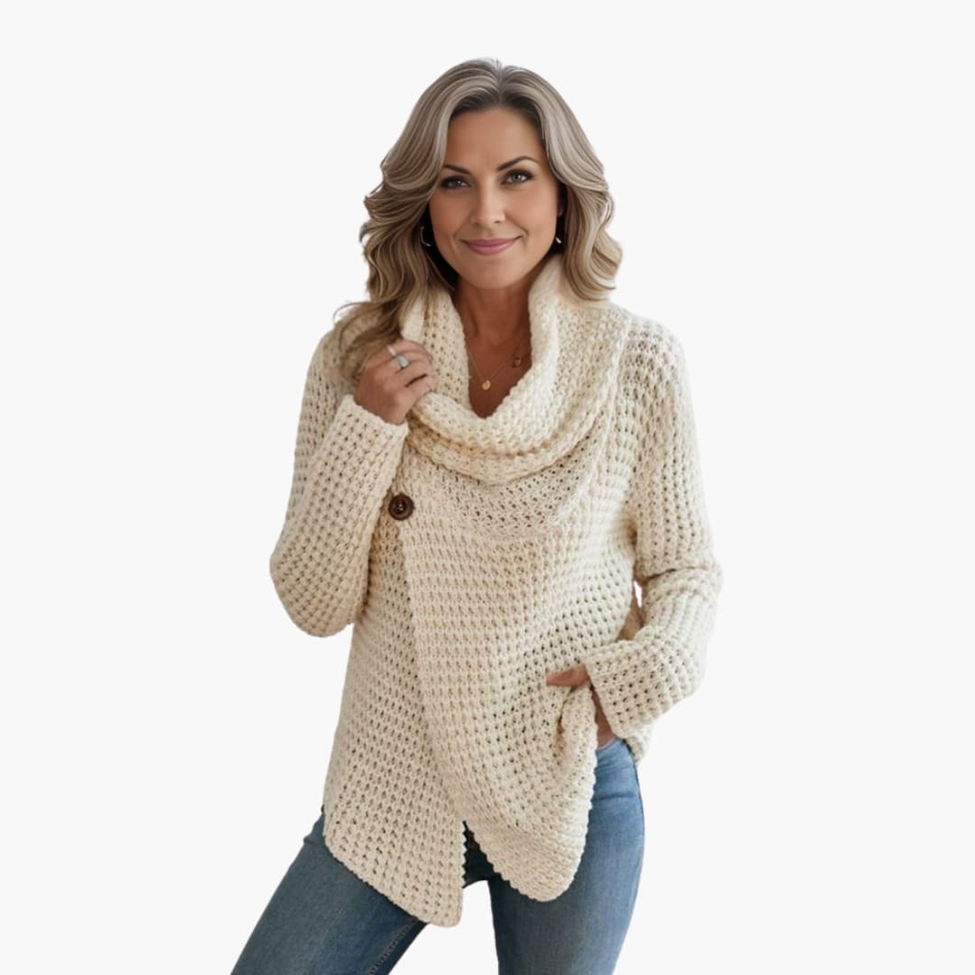Cardigan Femme Col Châle Élégant 0