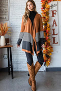 Damenweste bunt gestreift bunte Strickjacke Damenmode