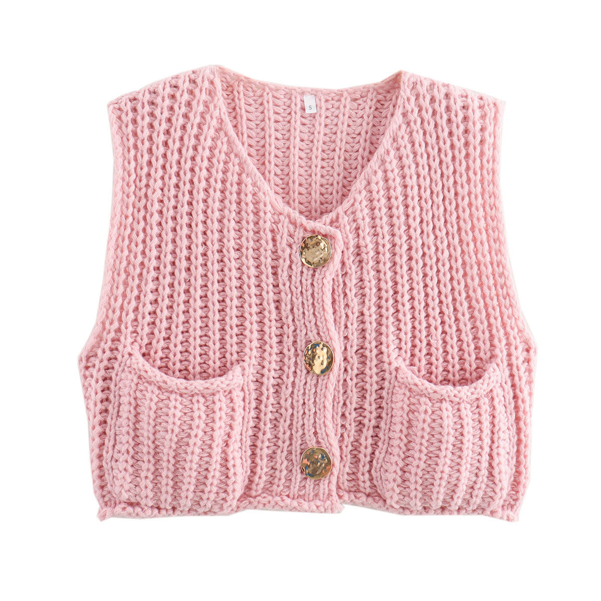 Cardigan Femme Élégant Sans Manches 9