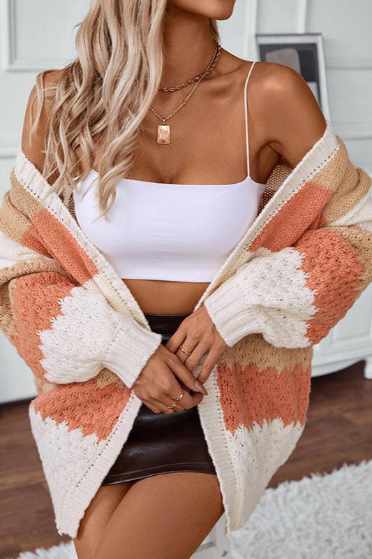 Cardigan Femme Élégant à Col en V 4