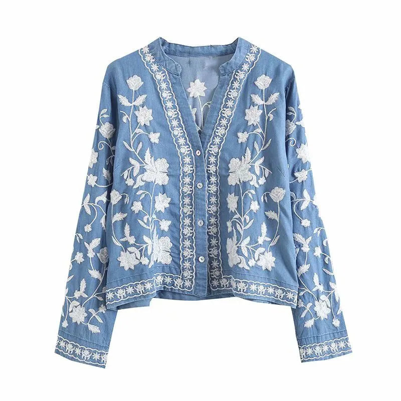 Cardigan Femme Floral Élégant Style Raffiné 5