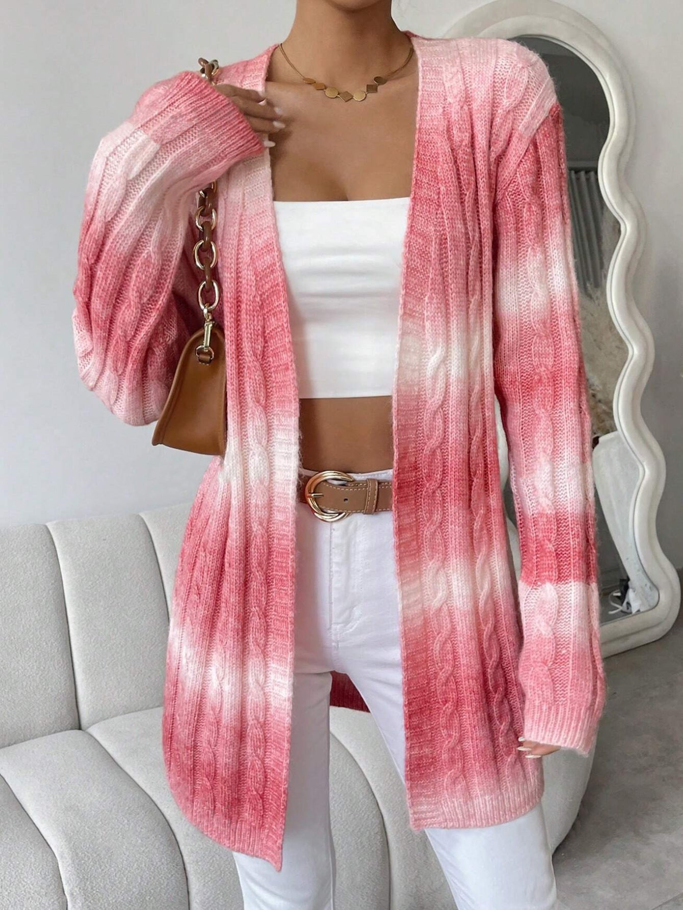 Cardigan Femme Long Chic et Confortable 7