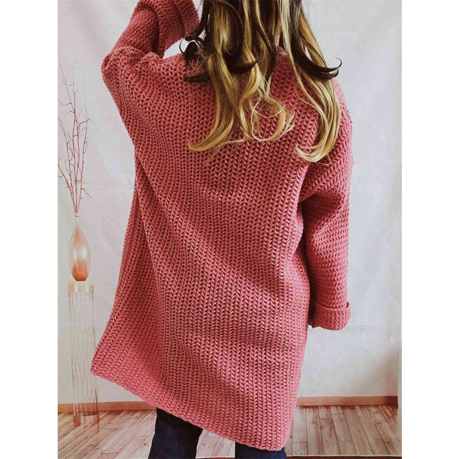 Cardigan Femme Long Surdimensionné Chic 1
