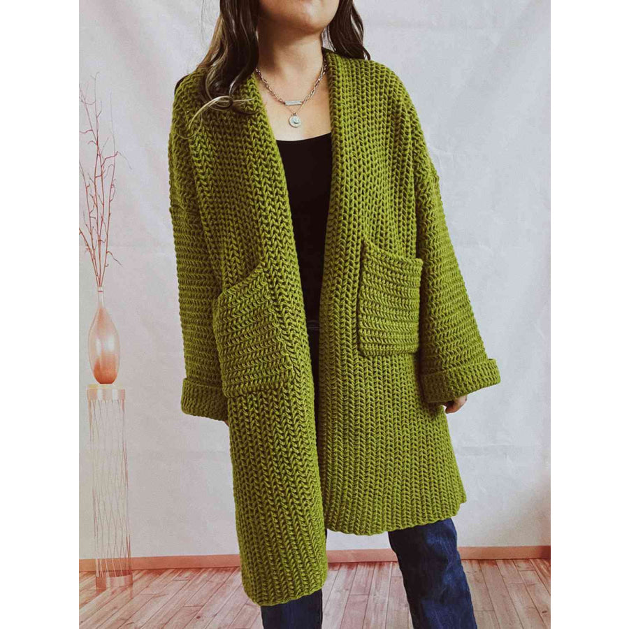 Cardigan Femme Long Surdimensionné Chic 4