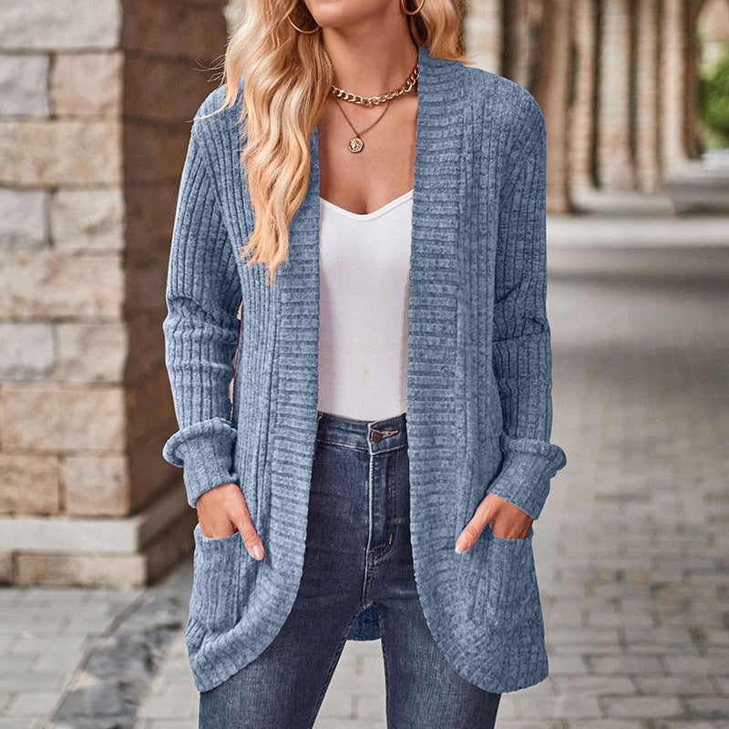 Cardigan Léger à Manches Longues Femme 0