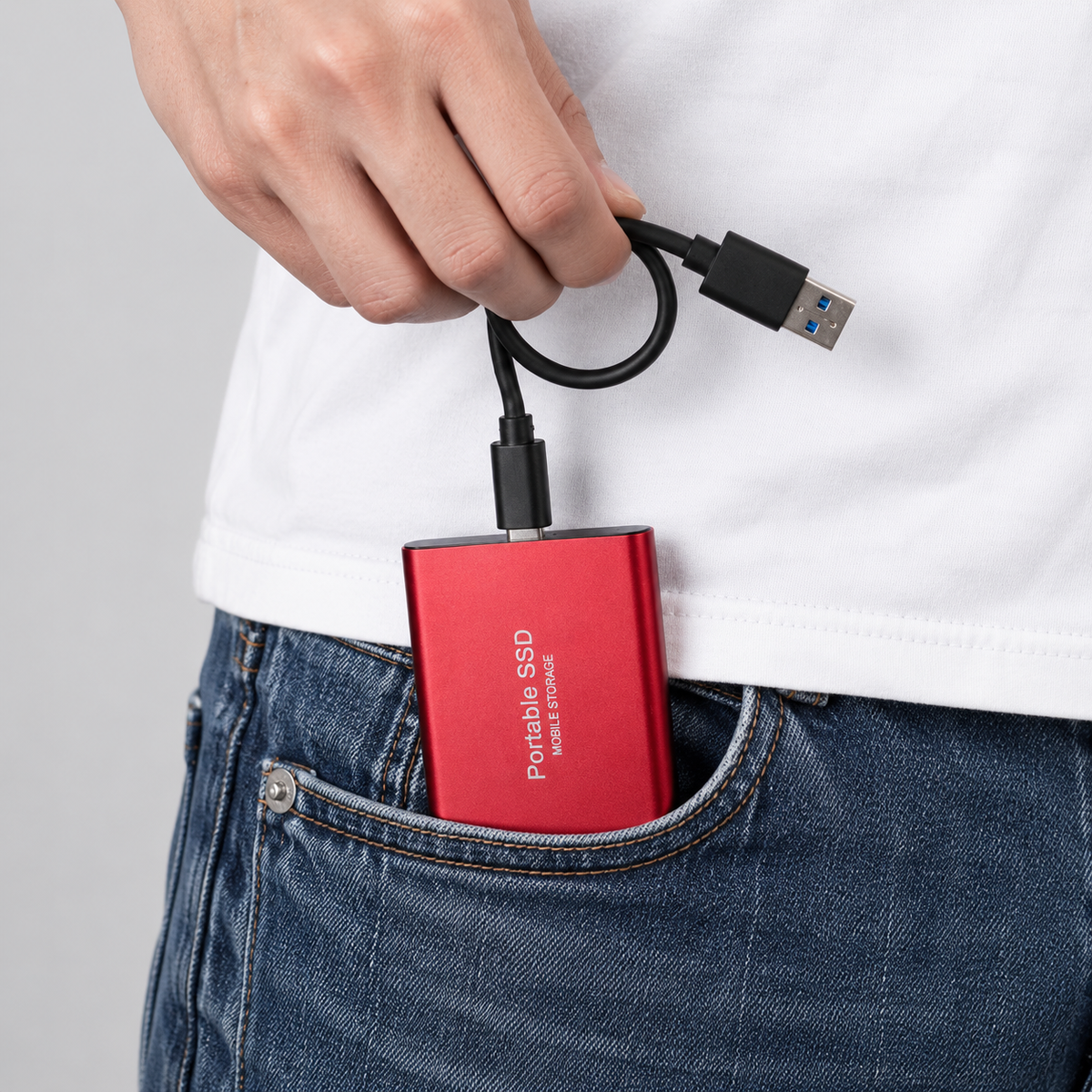 SSD Externe pour PS5 Xbox - Aluminium, USB-C, prêt à l'emploi