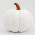 Coussin Décoratif Citrouille en Peluche - Décoration Douce d'Automne et d'Halloween