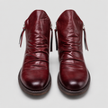 Bottes hommes microfibre élégantes - Bout pointu à lacets
