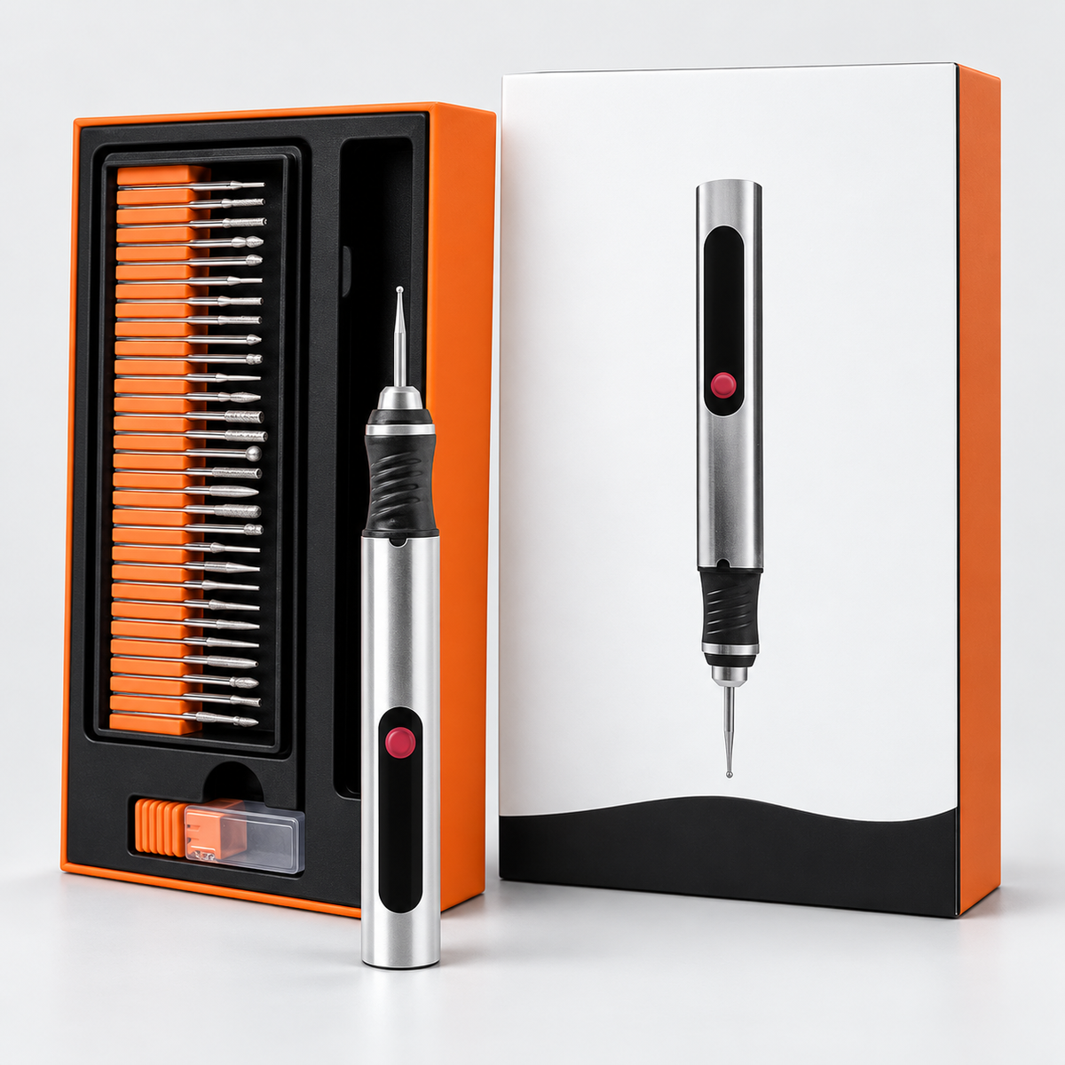 Stylo graveur électrique - Pointe fine, rechargeable pour créatifs