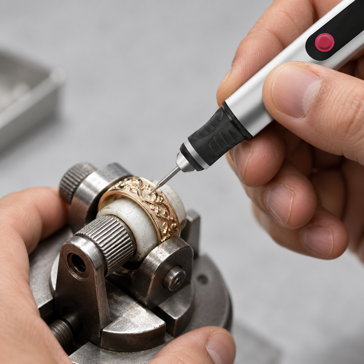 Stylo graveur électrique - Pointe fine, rechargeable pour créatifs