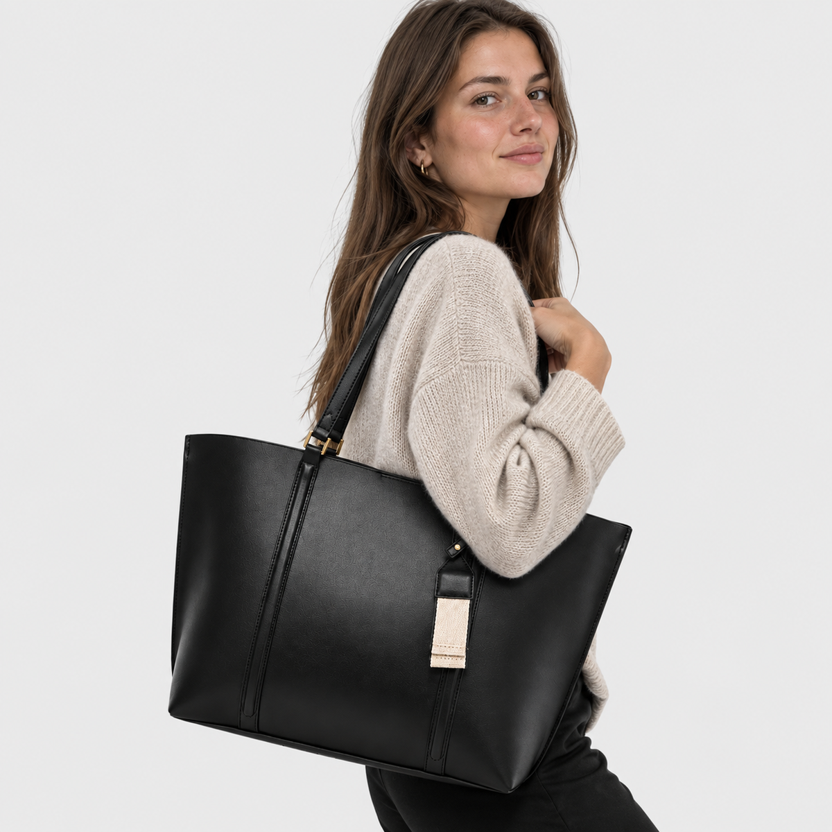 Sac à Main Élégant avec Grand Espace de Rangement