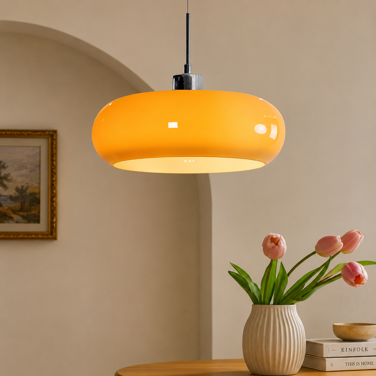 Cirquella Suspension en Verre Bauhaus - Design Circulaire