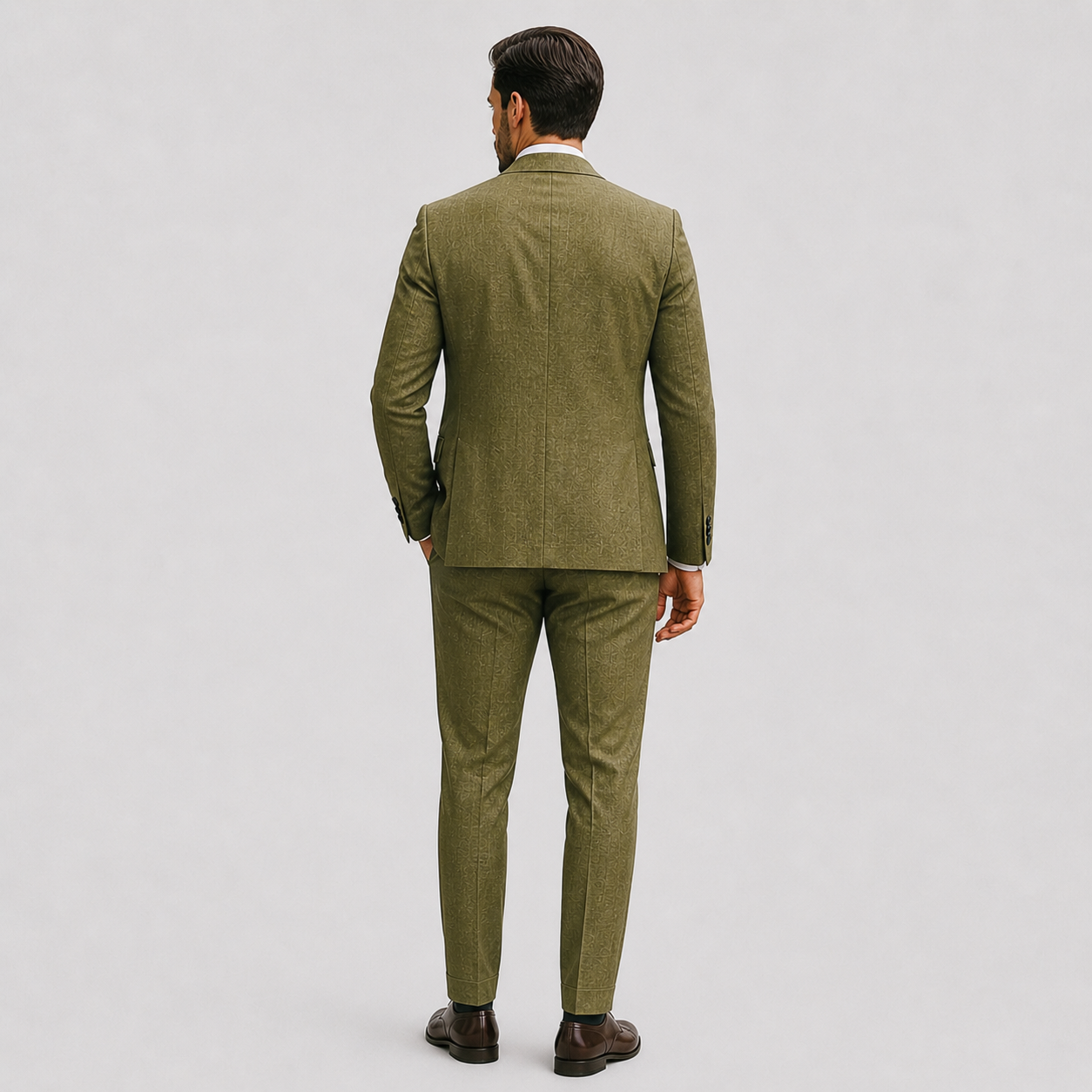 Robe Homme Slim Fit en Lin Élégant Été - Parfait pour les Cérémonies et Événements