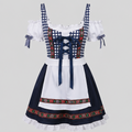 Robe Dirndl Femme, Dentelle & Tradition pour l'Oktoberfest