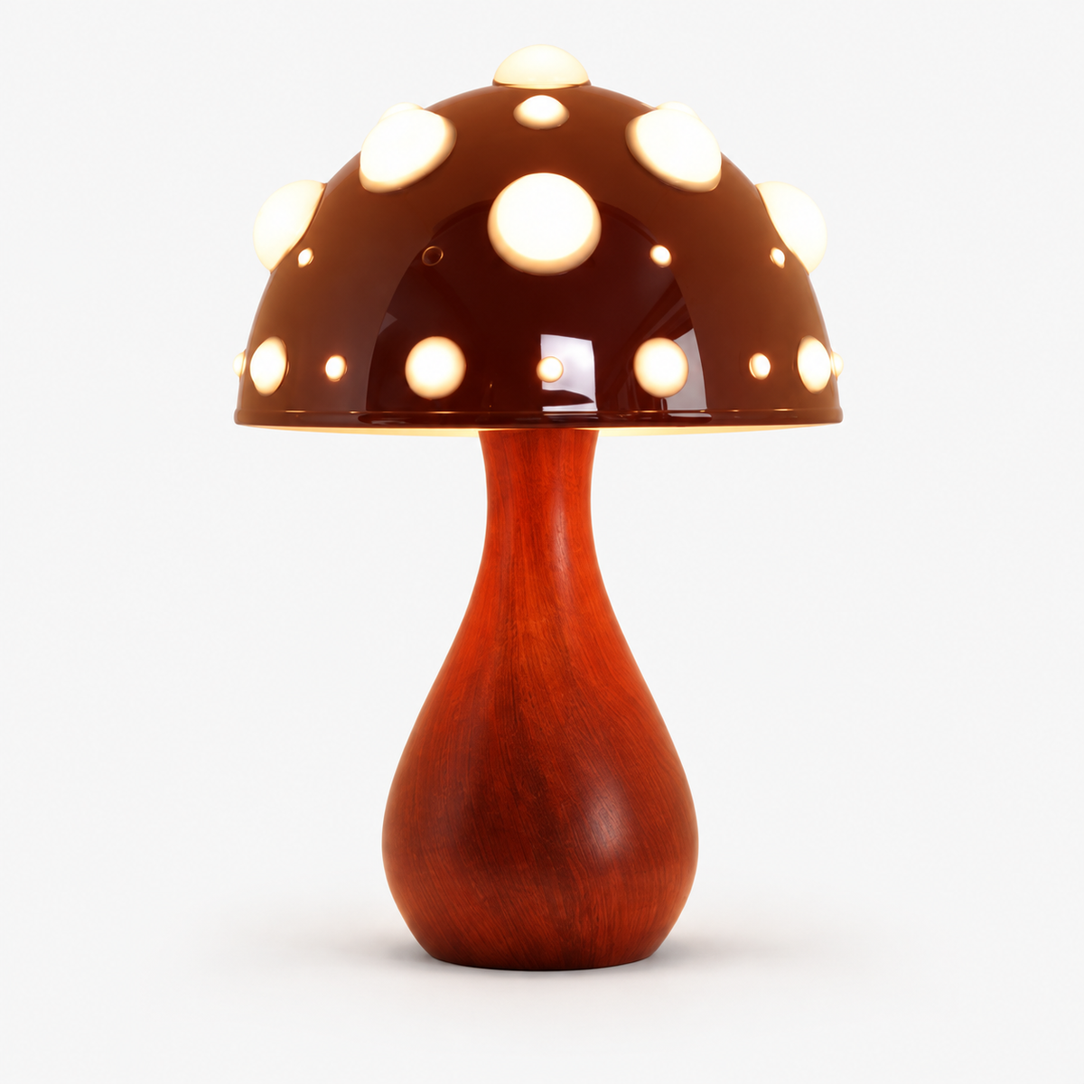 Lampe de table Champignon - Design Moderne en Métal à Intensité Variable