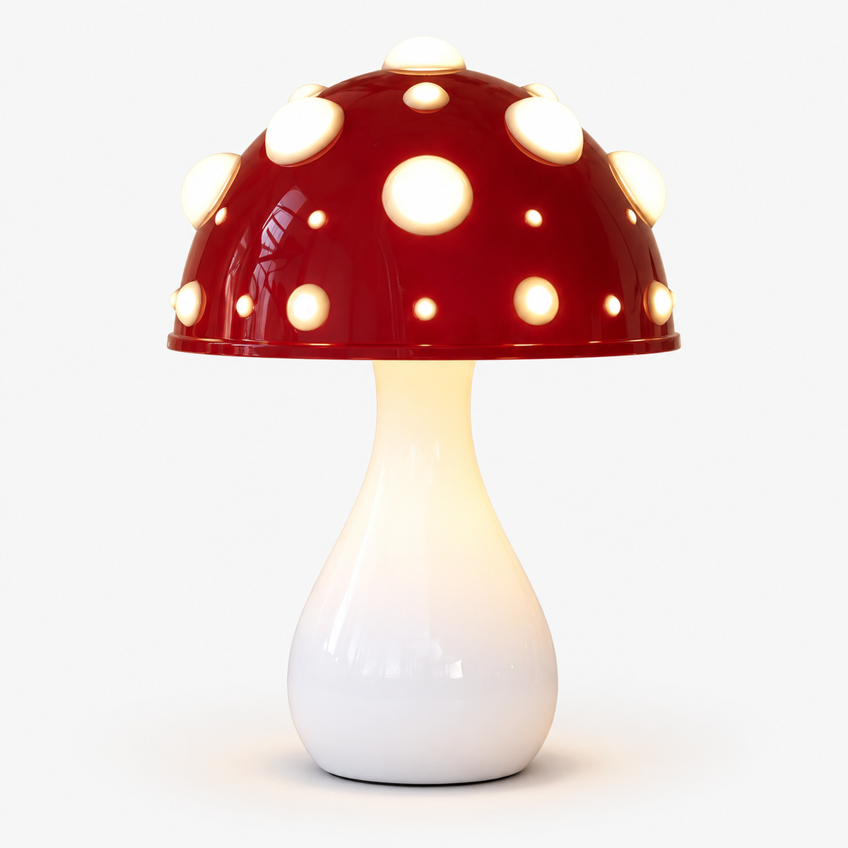 Lampe de table Champignon - Design Moderne en Métal à Intensité Variable
