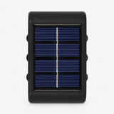 Applique murale LED solaire d'extérieur - Résistante aux intempéries Haut/Bas