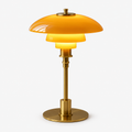 Lampe de table moderne de designer danois - Abat-jour superposé, LED