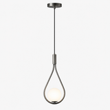 Suspension luminaire moderne réglable, style nordique noir ou doré