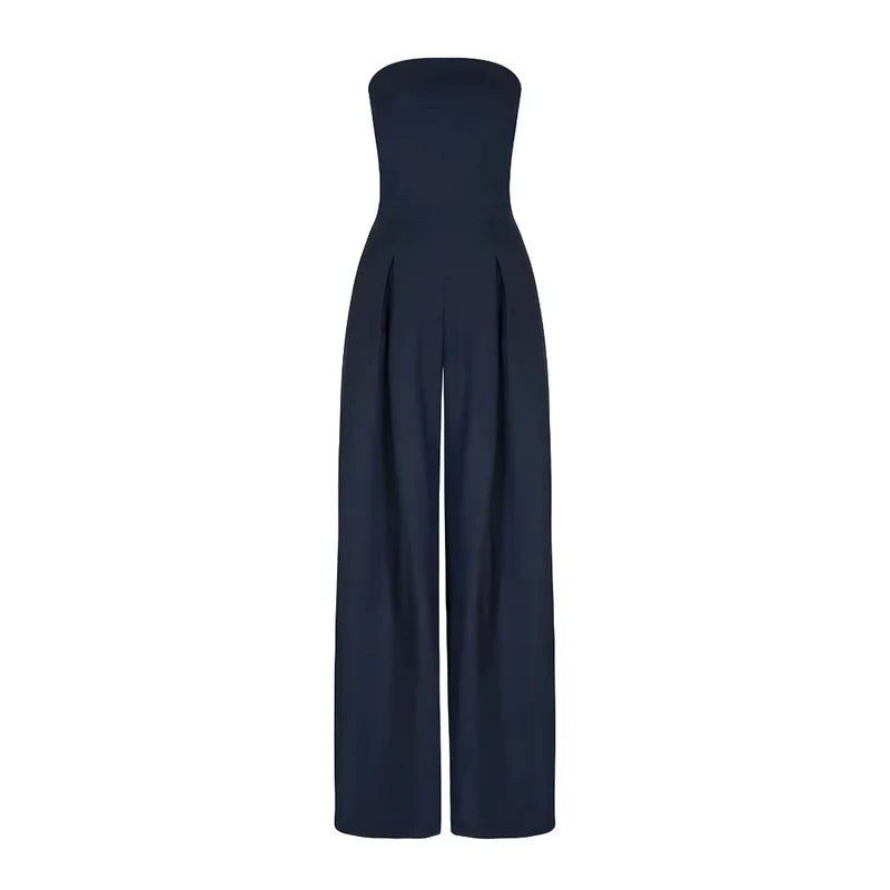 Combinaison Femme sans manches en polyester, élégante et confortable