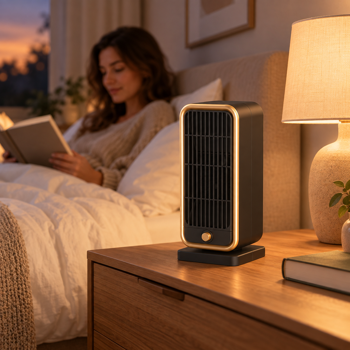 WoodHeat Mini Radiateur Céramique