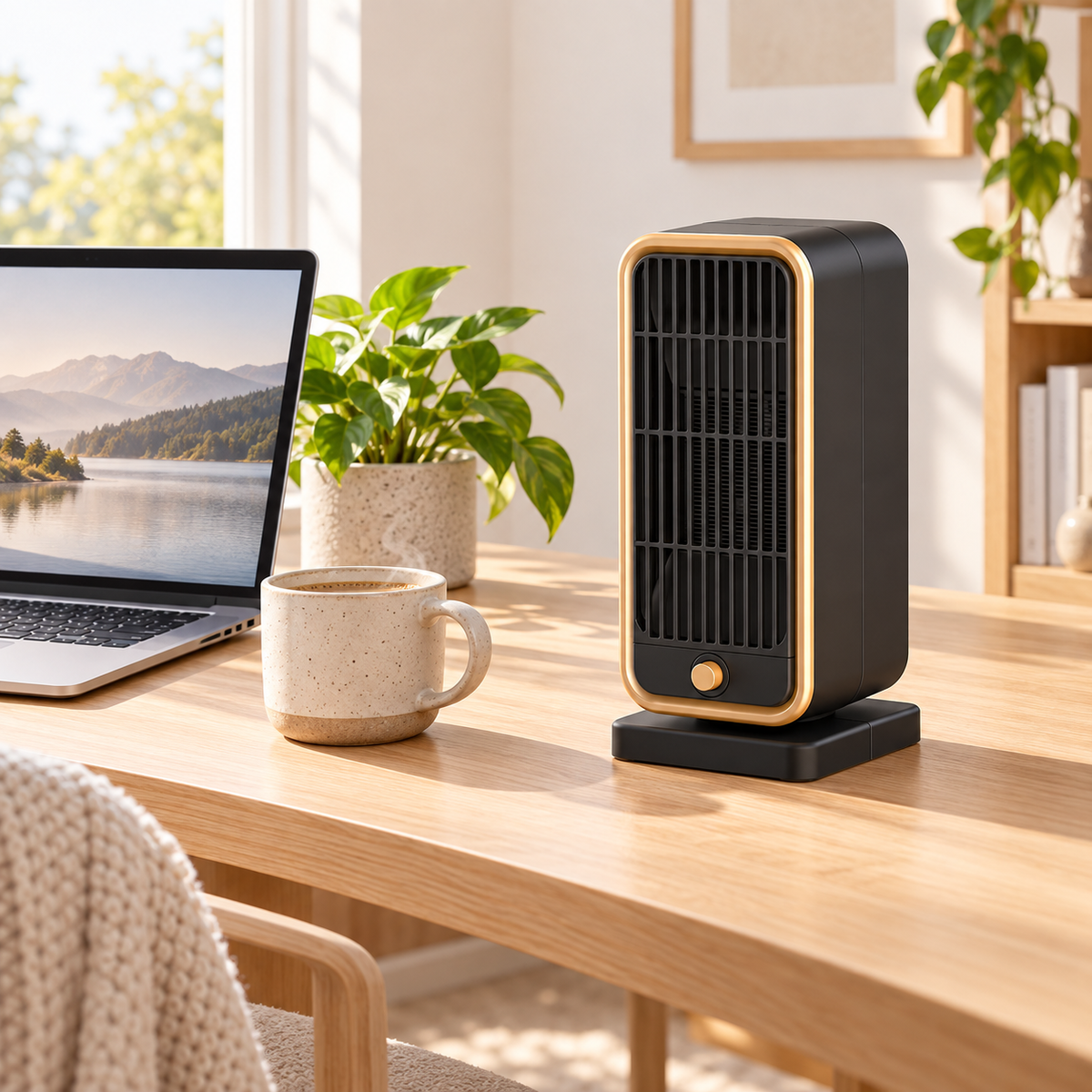 WoodHeat Mini Radiateur Céramique