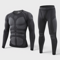 Ensemble de Sous-Vêtements Thermiques pour Homme - Sans Couture, Évacuation de l'Humidité