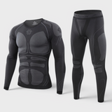 Ensemble de Sous-Vêtements Thermiques pour Homme - Sans Couture, Évacuation de l'Humidité