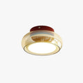Plafonnier LED Rétro en Verre - 3 Températures de Couleur