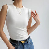 Maiou damă ajustat haine sport top casual