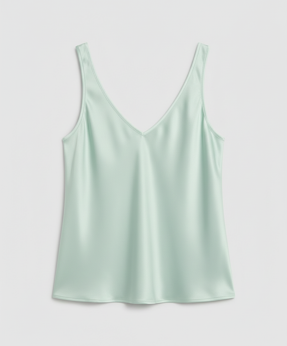 Débardeur Noir Femme Élégant Minimaliste 10