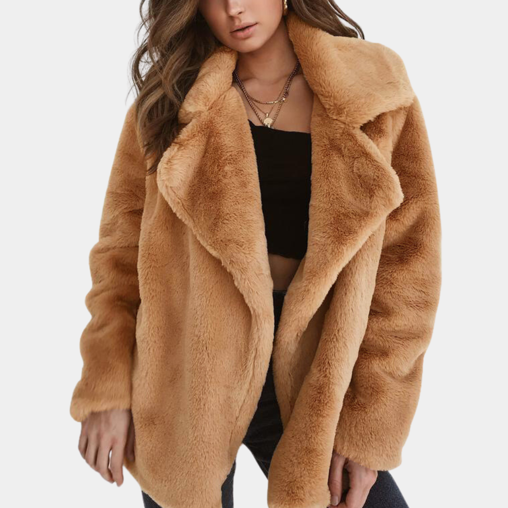Schicker und gemütlicher Damen Wintermantel für einen stilvollen saisonalen Look