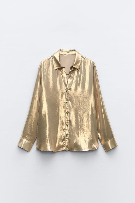 Ensemble Élégant Satin Femme Évasé 7
