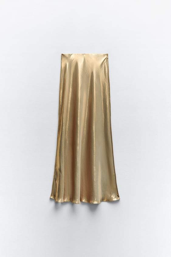 Ensemble Élégant Satin Femme Évasé 8