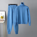 Ensemble Élégant à Col Roulé pour Femme Mode Décontractée