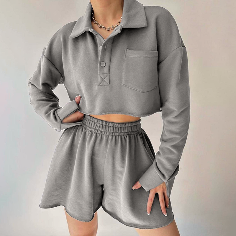 Ensemble Femme Chic Pull Court Doux 4