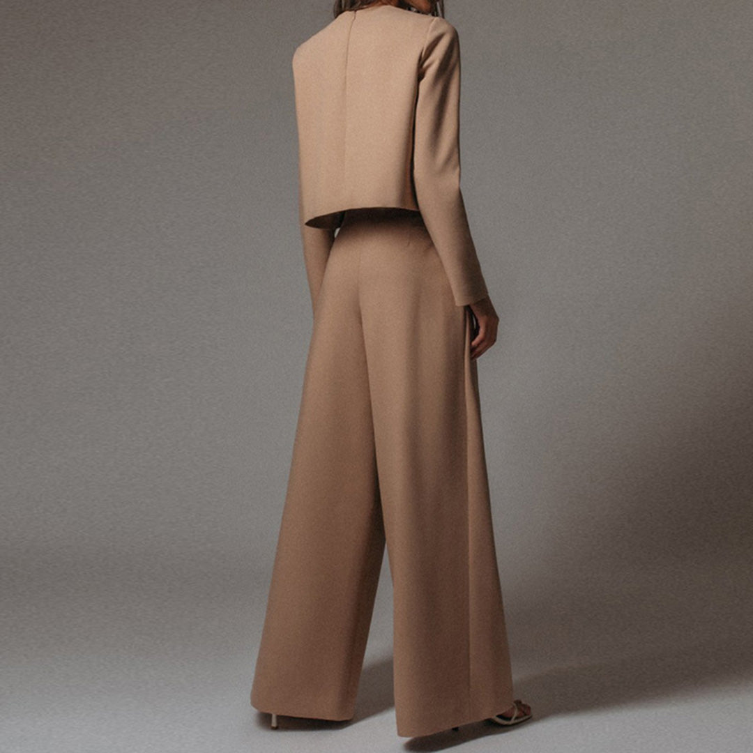 Ensemble Femme Chic Tailleur Pantalon 8