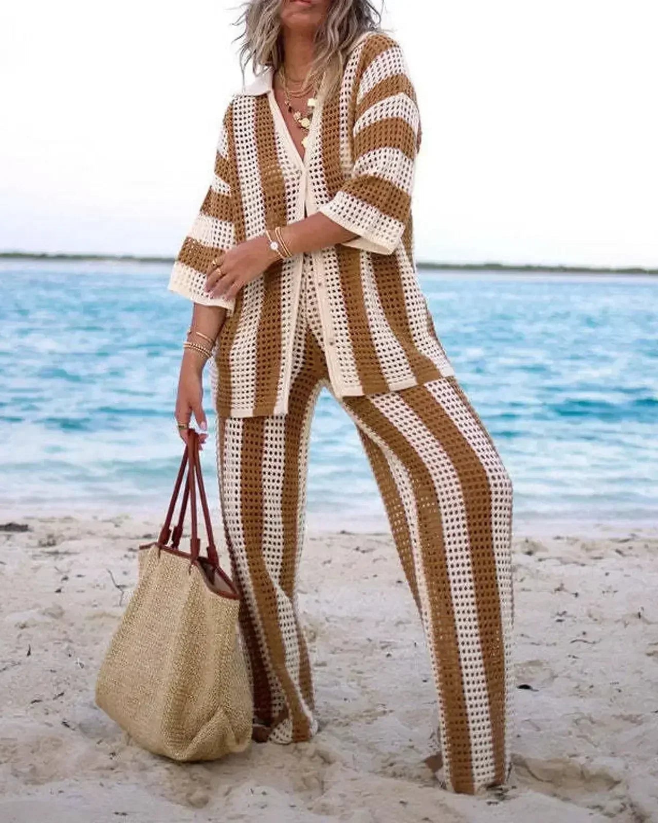 Ensemble Femme Chic en Crochet 1