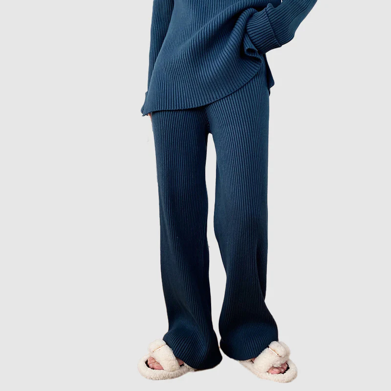 Ensemble Femme Chic en Tricot Côtelé 4