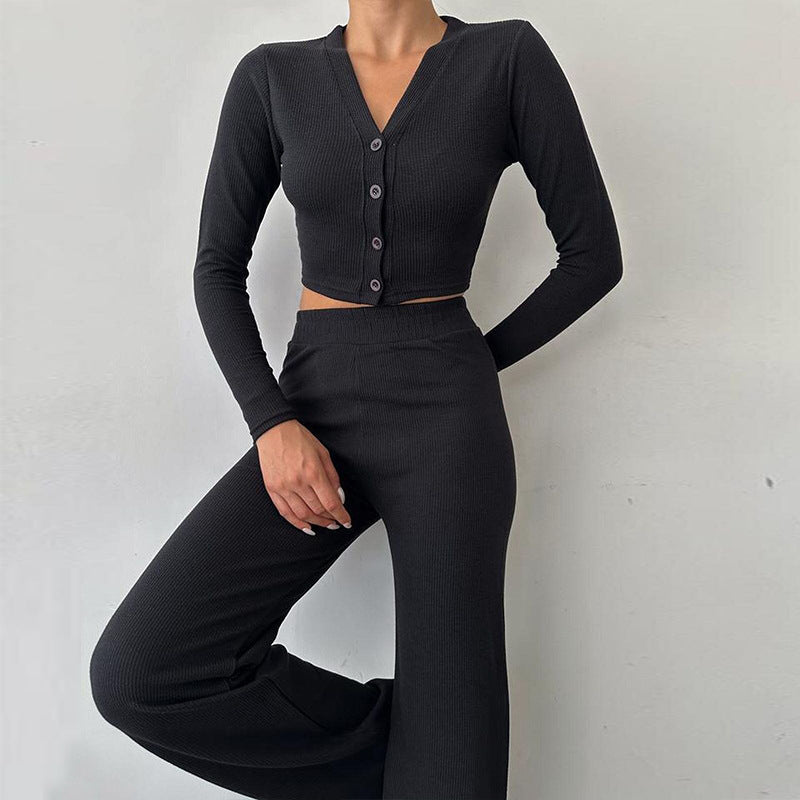 Ensemble Femme Chic en Tricot Deux Pièces 4