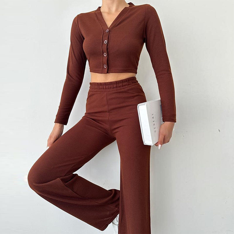 Ensemble Femme Chic en Tricot Deux Pièces 8