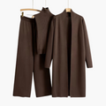 Ensemble Femme Confortable Survêtement 3 Pièces Maille