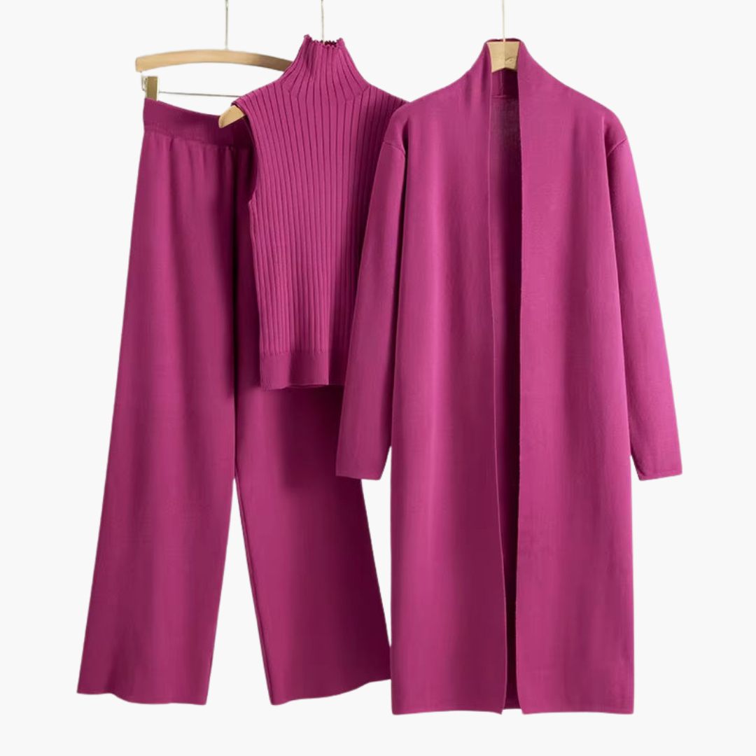 Ensemble Femme Confortable Survêtement 3 Pièces 3