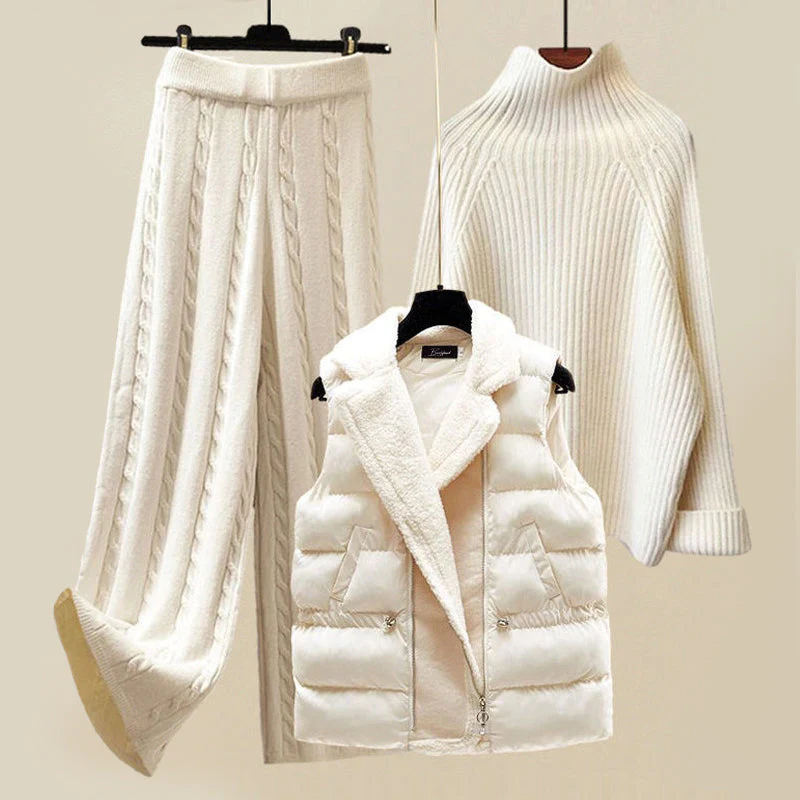 Ensemble Femme Élégant 3 Pièces Chaud 0