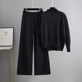 Damen-Set mit Pullover und Hose, Oversized Grobstrick