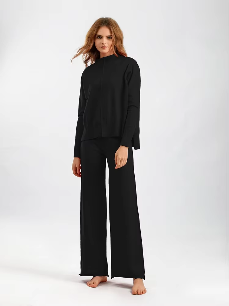 Ensemble Femme Pull Pantalon Oversized 1